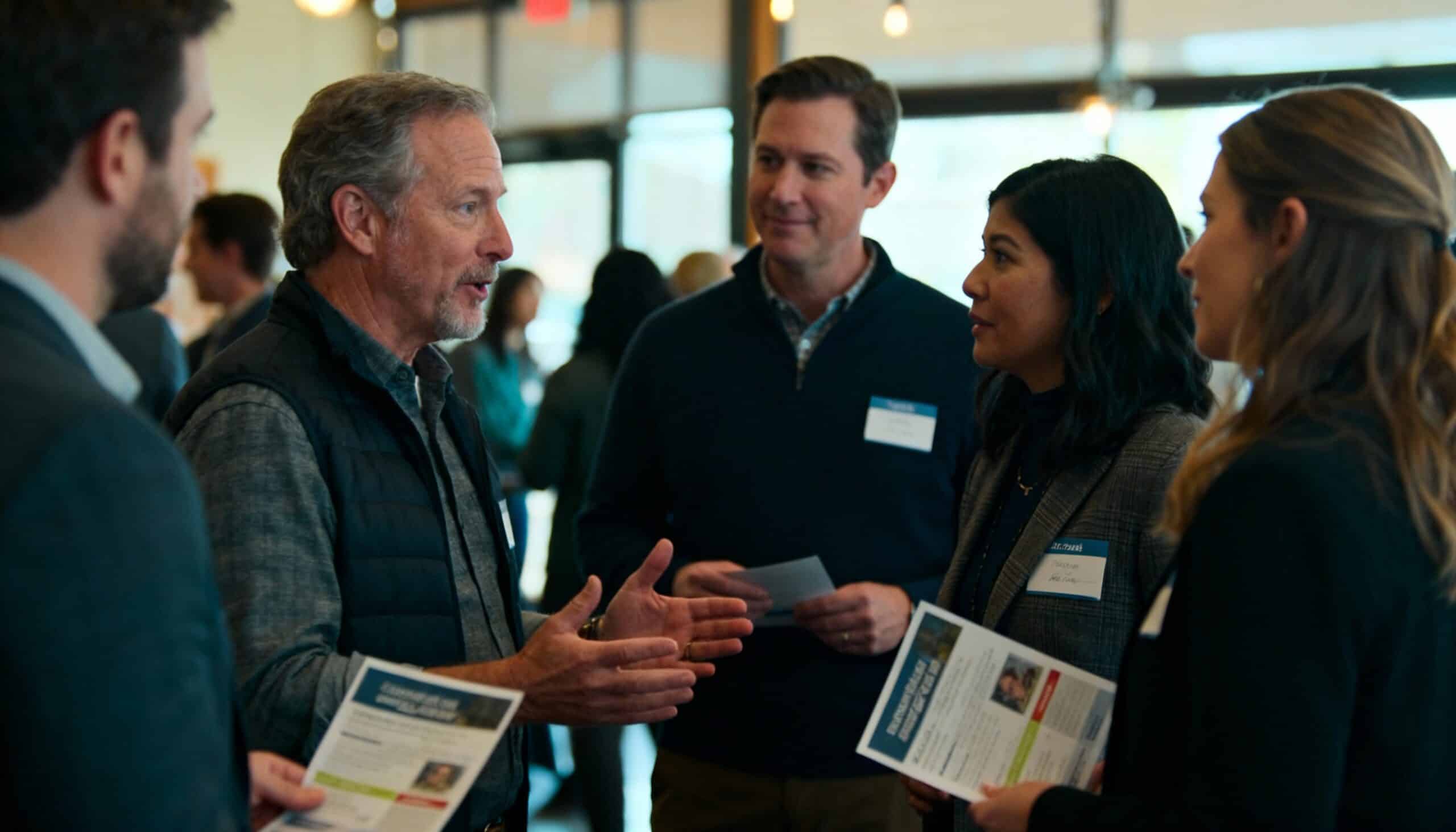 Successful Business Owners Keep Showing Up to Networking Events