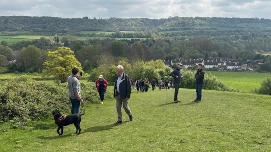Netwalking at The Mount Vineyard