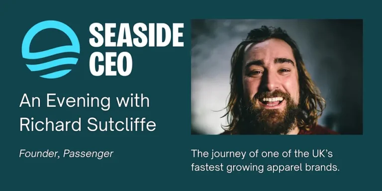 seaside ceo An evening with richard sutcliffe from Passenger 768x384