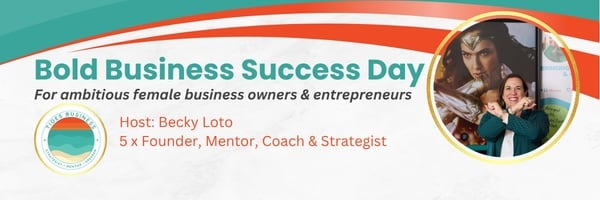 Eventbrite banner Bold Business Success Day